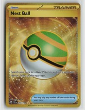 Nest Ball Hyper Rare Holo SVI 255/198 NM picture