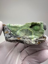 Beautiful Large RARE GREEN Wavellite Specimen from Arkansas picture