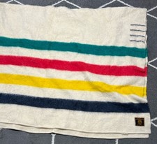 Vintage Early's Original Witney 4 point 100% wool Blanket Made in England picture