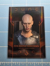 2024 Topps Chrome Dune - 25 Feyd-Rautha Harkonnen - Orange Refractor 19/25 picture