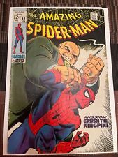 AMAZING SPIDER-MAN #69 - Kingpin Cover (1970) picture