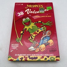 Vtg Jim Henson’s Muppets Valentines Day Cards NIB NOS picture