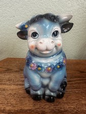 Vintage Rossini Japan Blue Bull Bank picture