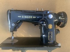 Vintage Singer 319w Sewing Machine Black 1956. Singers best picture