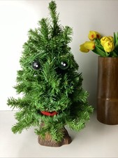 Vintage 1996 Gemmy Douglas Fir Talking Tree Animated Singing Christmas Tree picture