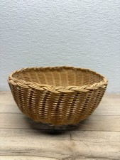 Vintage Handwoven Basket Cherokee Style Handmade In USA picture
