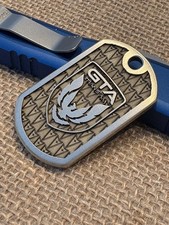 GTA Trans Am Solid Brass Keychain. Thick Beautiful Stock, Custom Engraved picture