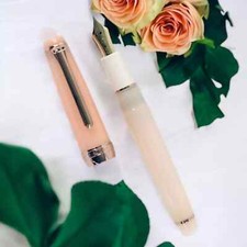 Sailor × Usagiya Professional Gear Slim 14K Fountain Pen Princess Rose Pink EF picture