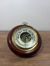 Vintage SELSI Hanging Wall Barometer 5.25
