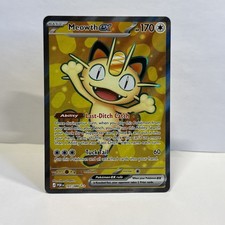 Meowth ex 107/088 Full Art Ultra Rare Pokemon Perfect Order picture