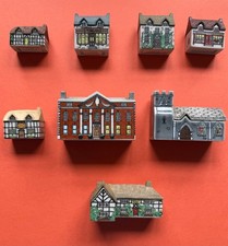 Wade England Whimsey-on-why Porcelain English Village. Set 1. picture