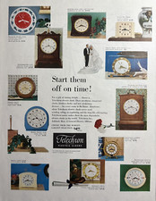 1949 Telechron Electric clocks Models Little Tel Airlux Wickford VTG Print Ad picture