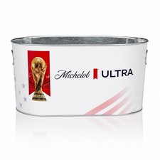 NEW Michelob Ultra FIFA World Cup 2026 USA Trophy Beer Bucket Metal Watch Party picture