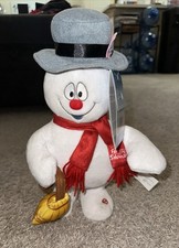 Gemmy Frosty The Snowman Animated Plush Sound Lights Singing Side Stepper 2024 picture