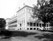1880-189 Woman's Hall, U. of Wisconsin Vintage Photograph 8.5