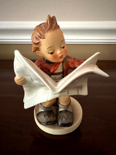 Goebel Hummel 'Latest News' - #184 - 27 - No Apparent Crazing - Very Nice Piece picture