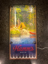 Hamm's Beer Campsite Backlit LED Bar Sign picture