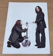 Gus G & Ozzy Osbourne - Music Print Ad Photo - 2010 picture