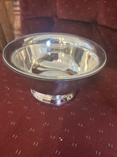 Vintage Towle Silversmiths Footed Bowl Original Box T391119 picture