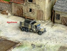 WW2 1:144 Scale Wargame Diorama US Army 2.5 Ton GMC 6x6 Military Truck Model 423 picture