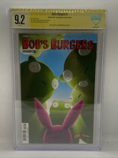 Bob's Burgers #1 CBCS 9.2 Exclusive Variant Signed By Kristen Schaal Dynamite picture