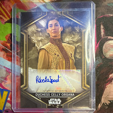 Topps 2022 Star Wars Obi-Wan Kenobi Duchess Celly Organa A-RS Auto picture