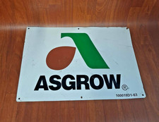 Vintage Advertising Asgrow Dekalb Seed Corn Double-Sided Metal Sign 24