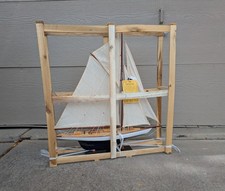 Drexel Heritage Defender Yacht Wood Sail Boat Ship Replica Model Sculpture picture