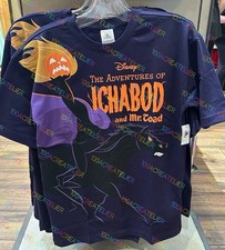 Disney Parks Adventures Of Ichabod & Mr Toad Headless Horseman T-Shirt ALL SIZES picture