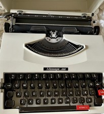 Message 350, Portable “Modern” Typewriter, Extremely Rare Icelandic & Rune Keys picture