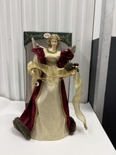 Vintage 1999 Holiday Collection Angel Tree Topper 18