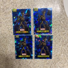 GROOT 2024 Topps Chrome Sapphire Marvel #70 Base - 4 picture