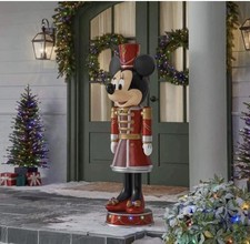 NEW Disney 5 ft Animated Holiday Minnie Mouse Nutcracker Holiday Decor Limited picture