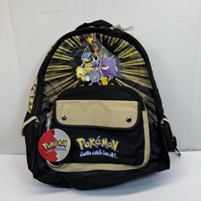 Vintage 1999 Pokémon Backpack Licensed by Nintendo NEW With Tags picture