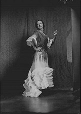 Photo:La Argentina 1928 Spanish Dancer Flamenco Portrait picture