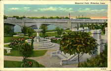 Postcard: Memorial Park, Waterloo, Iowa 4A150-N picture