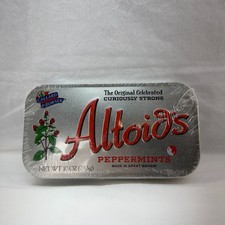 Vintage 2000 Altoids Peppermint 10 Oz Big Tin Sealed New Old Stock Callard Bowse picture