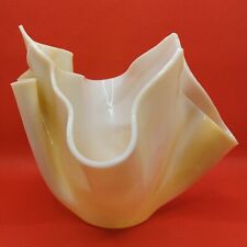 Vintage Lucite Hankerchief Catch All Bowl Acrylic Free Form Mid Century 6