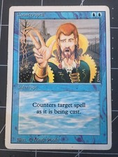 Counterspell LP, MTG Revised Edition English picture