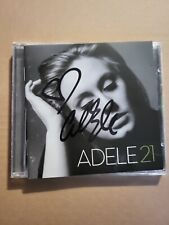 signed autographed cd adele 21 picture
