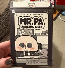 Mr. PA Working Week Mr. PA Blind Box Figure Plastic Original Opened 8+ Sticker picture