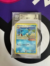 Pokémon TCG Gyarados Rare Pokémon Rumble Stage 1 6/16 Beckett Grade 3 picture