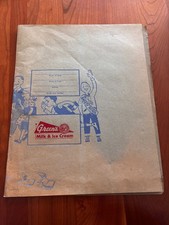 FREE SHIP Vintage Early 1900s Green's Milk and Ice Cream Folder picture
