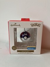 Hallmark Pokémon Master Ball Christmas Tree Ornament 2026 Brand New picture