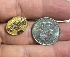 Vintage Lummus International Cotton Gins Employee Service 1 Year Pin #A48 picture