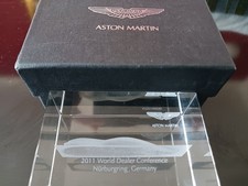 Aston Martin Dealer Conference 2011 Nurburgring paperweight in presentation case picture
