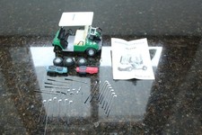 Vintage Miniature Golf Cart LED Clock Model As Is Non-Working Parts Repair picture