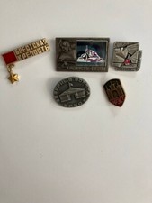 Vintage Brest Fortress Badges 1 lot (5 pcs) picture