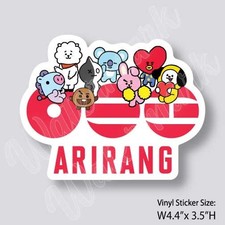 BTS_V4_Arirang_with_BT21_Characters_Stickers_Decals picture