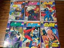 G.I. Joe A Real American Hero Marvel Comics Lot of 6 Issues 113 116 120+ picture